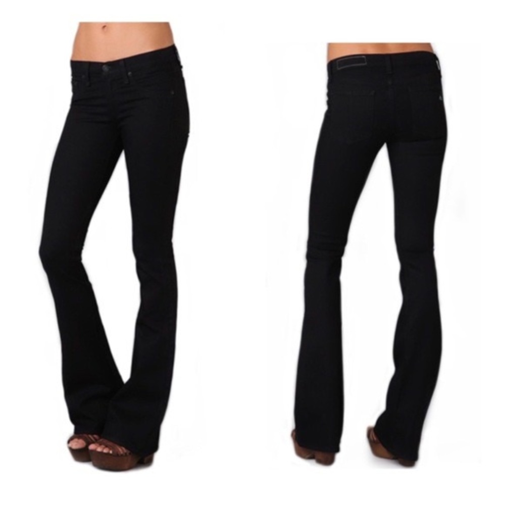 Rag and bone elephant bell corduroy jeans low rise